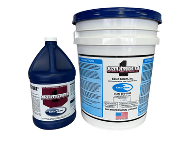 OneRestore - Remove Deep Staining from Limestone, Granite, Unpolished Marble, Concrete, Brick + More!
